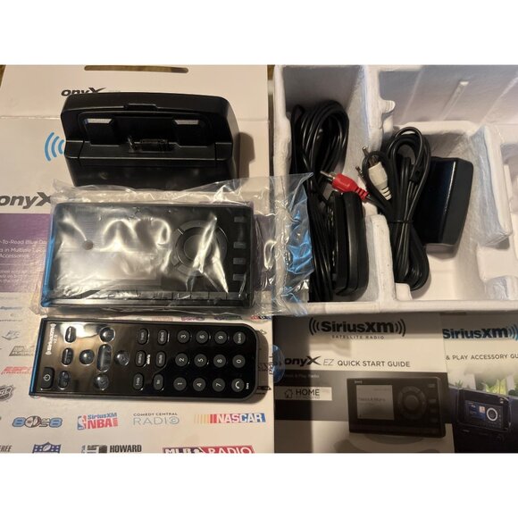 SiriusXM Onyx EZ Satellite Radio w/ Home Kit XEZ1H1, Open Box, Still Sealed Head - Picture 4 of 6